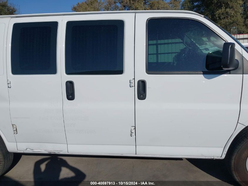 2020 Chevrolet Express Cargo Rwd 2500 Regular Wheelbase Wt VIN: 1GCWGAFP0L1274507 Lot: 40597913