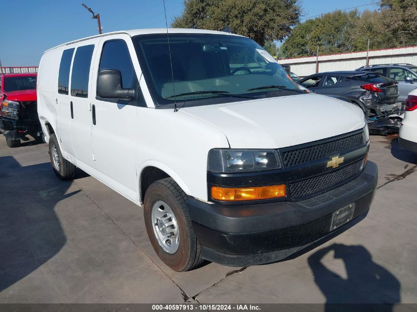 2020 Chevrolet Express Cargo Rwd 2500 Regular Wheelbase Wt VIN: 1GCWGAFP0L1274507 Lot: 40597913