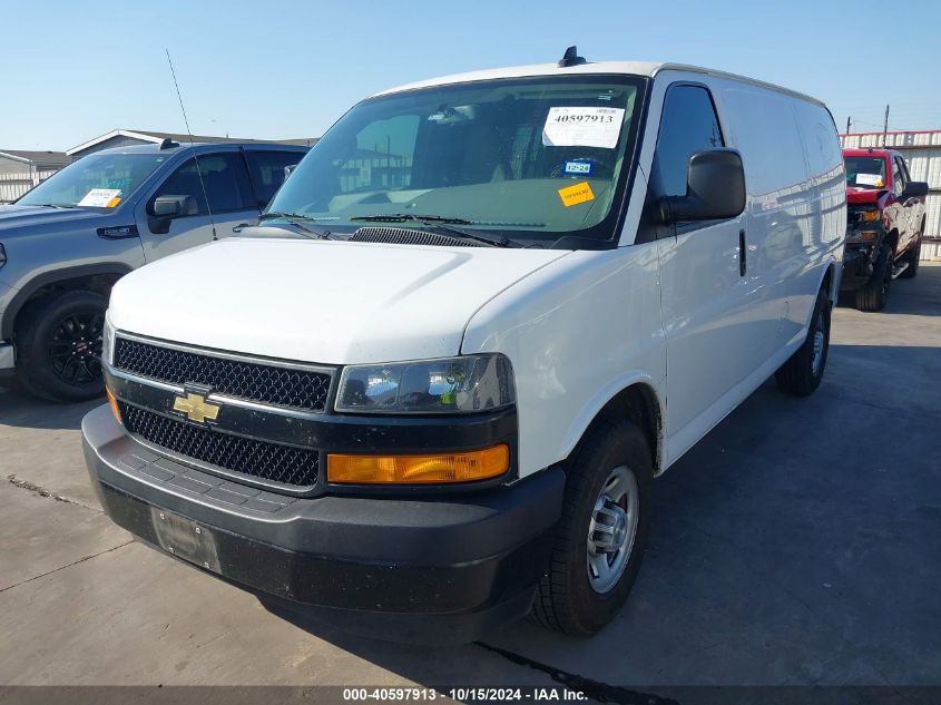 2020 Chevrolet Express Cargo Rwd 2500 Regular Wheelbase Wt VIN: 1GCWGAFP0L1274507 Lot: 40597913