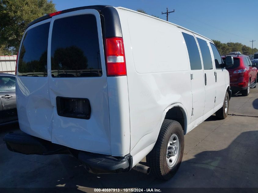 2020 Chevrolet Express Cargo Rwd 2500 Regular Wheelbase Wt VIN: 1GCWGAFP0L1274507 Lot: 40597913