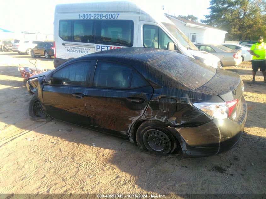2015 TOYOTA COROLLA VIN: 2T1BURHE5FC412768
