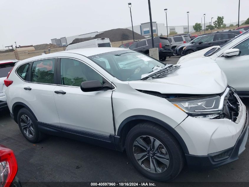 2019 Honda Cr-V Lx VIN: 2HKRW5H32KH420298 Lot: 40597960