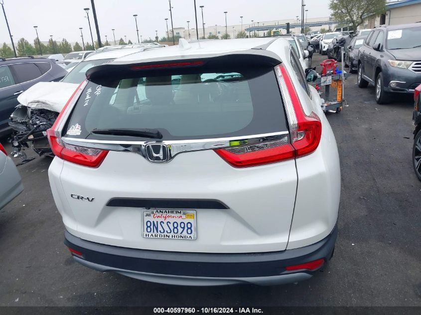 2019 Honda Cr-V Lx VIN: 2HKRW5H32KH420298 Lot: 40597960