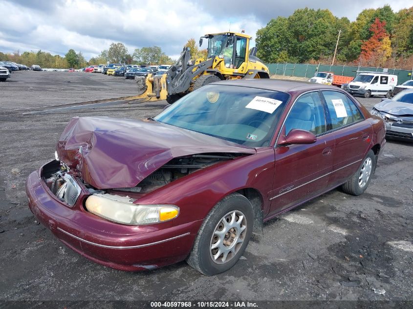 2000 Buick Century Custom VIN: 2G4WS52J3Y1327558 Lot: 40597968