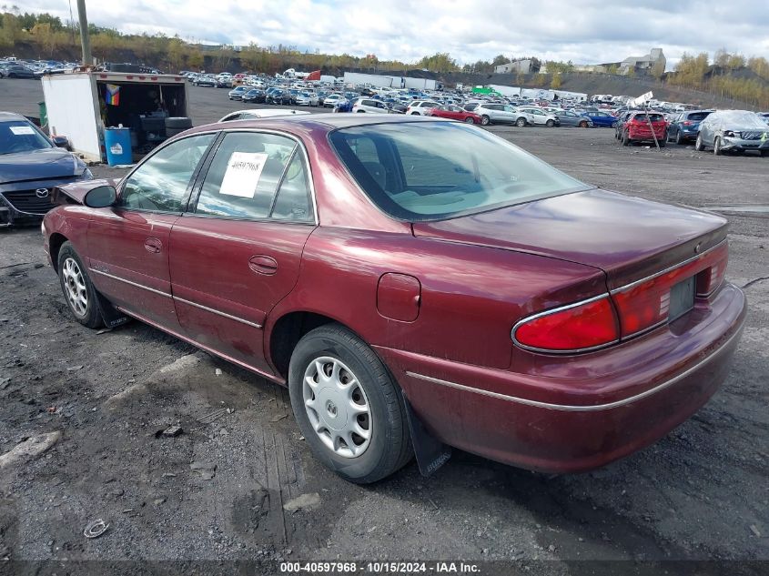 2000 Buick Century Custom VIN: 2G4WS52J3Y1327558 Lot: 40597968