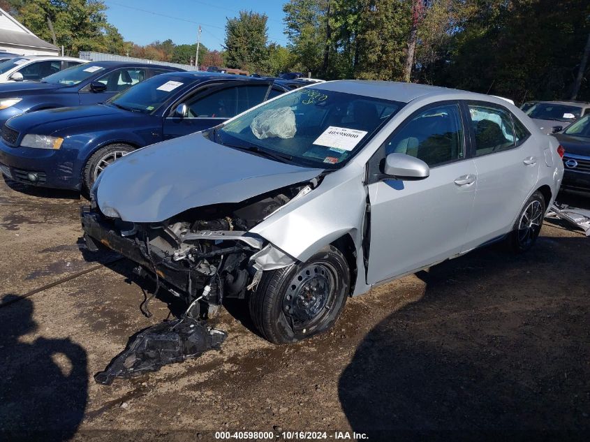 2017 Toyota Corolla Le VIN: 2T1BURHE1HC956655 Lot: 40598000