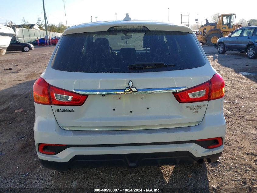 2018 Mitsubishi Outlander Sport Es/Se VIN: JA4AP3AW7JZ004137 Lot: 40598007