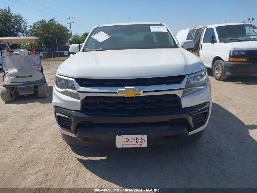 2021 Chevrolet Colorado 2Wd Long Box Lt VIN: 1GCHSCEA5M1277095 Lot: 40598019