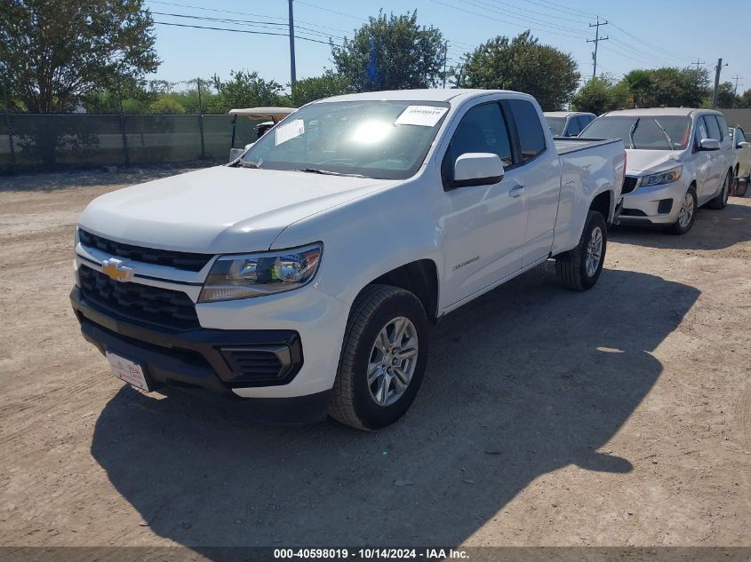 2021 Chevrolet Colorado 2Wd Long Box Lt VIN: 1GCHSCEA5M1277095 Lot: 40598019