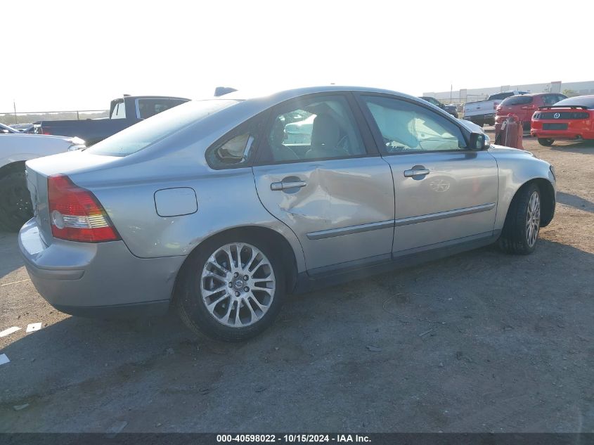 2007 Volvo S40 2.4I VIN: YV1MS382372287233 Lot: 40598022