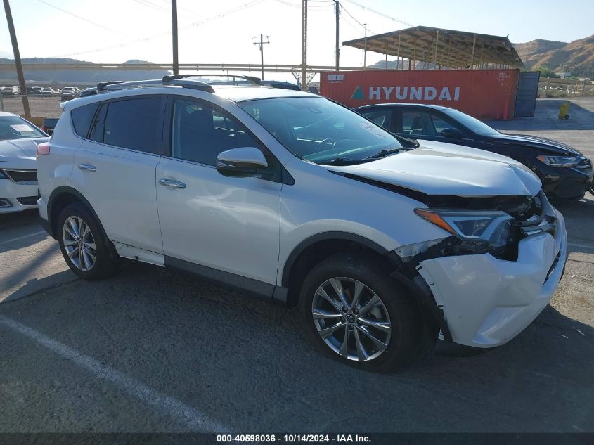 2017 Toyota Rav4 Limited VIN: 2T3YFREV1HW402109 Lot: 40598036