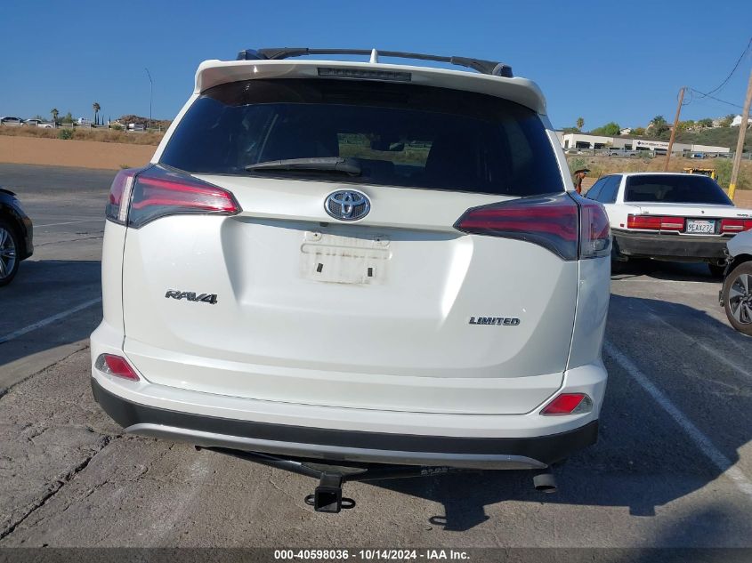 2017 Toyota Rav4 Limited VIN: 2T3YFREV1HW402109 Lot: 40598036