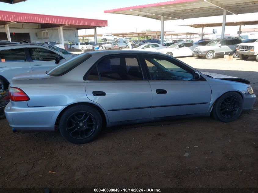 1999 Honda Accord Dx VIN: 1HGCF8546XA056455 Lot: 40598049