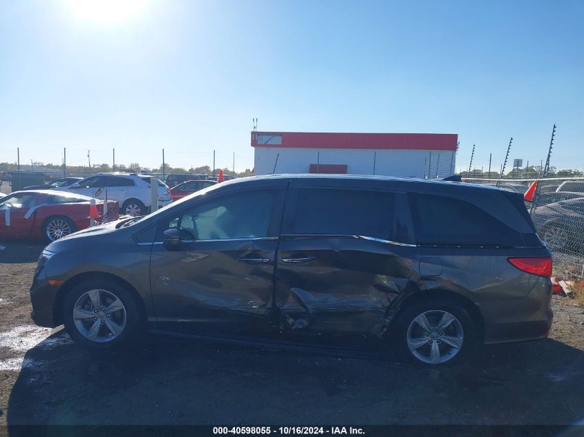 2019 Honda Odyssey Ex-L VIN: 5FNRL6H7XKB066613 Lot: 40598055