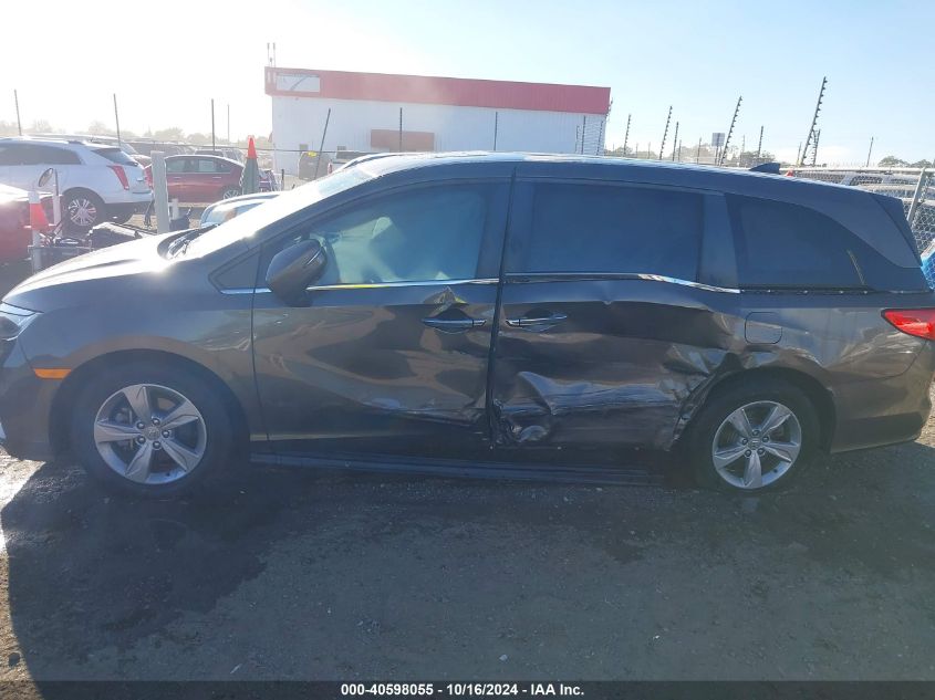 2019 Honda Odyssey Ex-L VIN: 5FNRL6H7XKB066613 Lot: 40598055