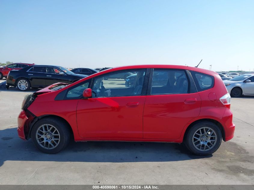 2013 Honda Fit VIN: JHMGE8H3XDC006405 Lot: 40598061