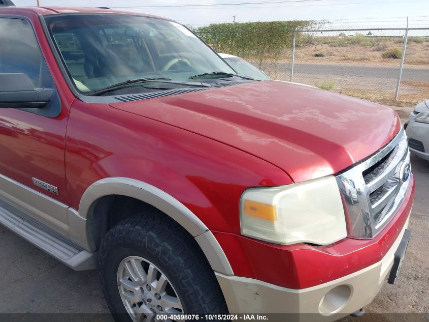 2008 Ford Expedition El Eddie Bauer/King Ranch VIN: 1FMFK18518LA57596 Lot: 40598076