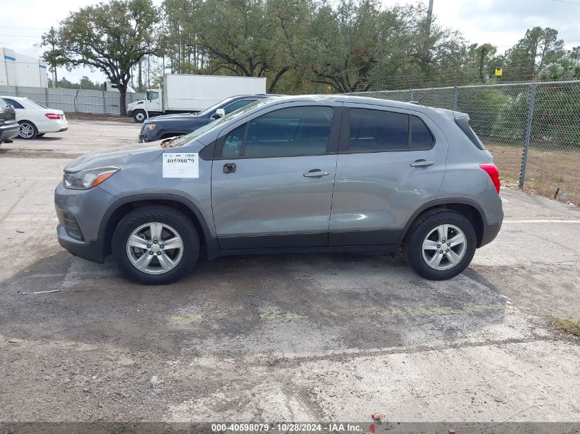 2020 Chevrolet Trax Fwd Ls VIN: 3GNCJKSB6LL232377 Lot: 40598079