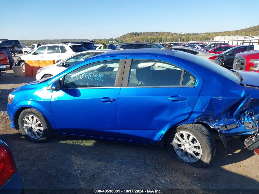 2017 Chevrolet Sonic Lt Auto VIN: 1G1JD5SH9H4117114 Lot: 40598081