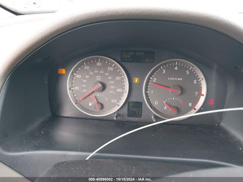 2006 Volvo S40 2.4I VIN: YV1MS382262158298 Lot: 40598082