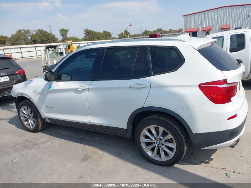 2013 BMW X3 xDrive28I VIN: XX5UXWX9C50D0A120 Lot: 40598096