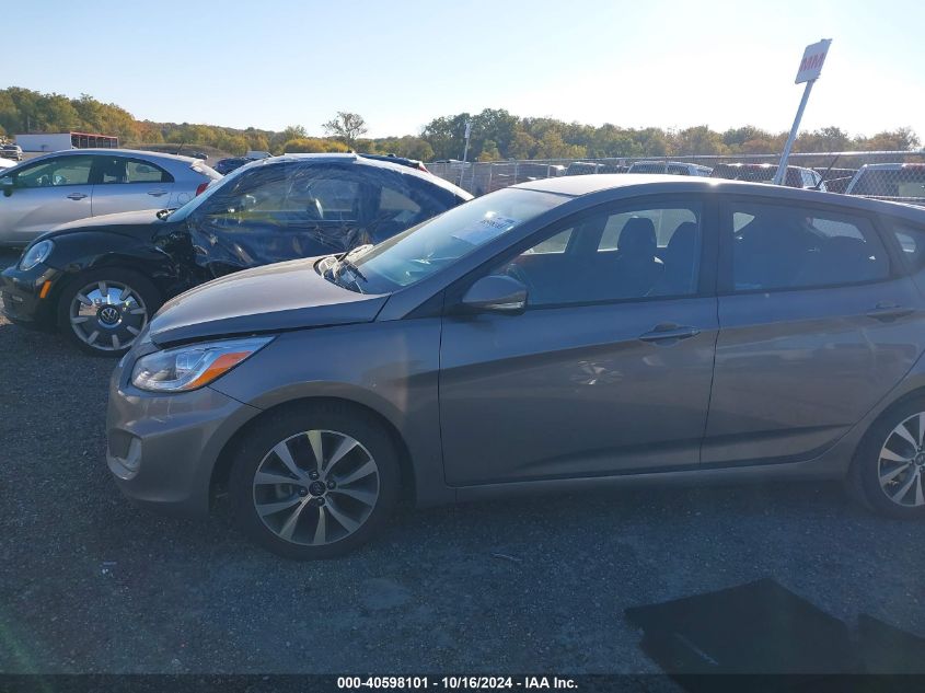 2017 Hyundai Accent Sport VIN: KMHCU5AE6HU356266 Lot: 40598101