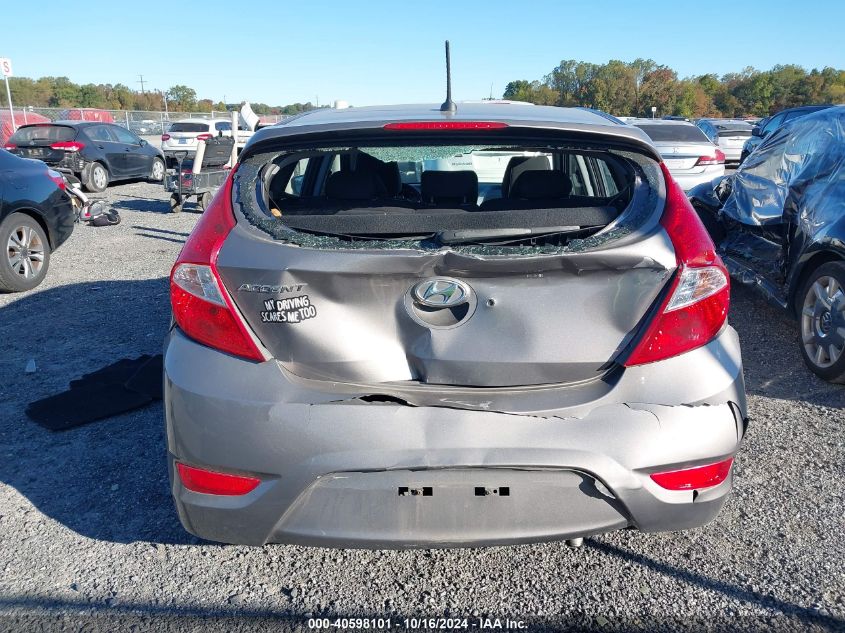 2017 Hyundai Accent Sport VIN: KMHCU5AE6HU356266 Lot: 40598101