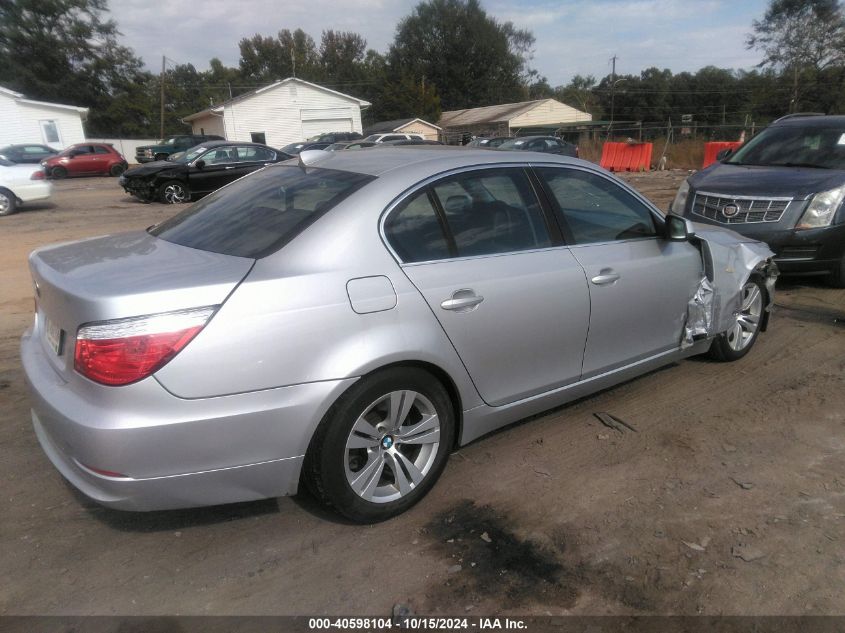 2010 BMW 528I VIN: WBANU5C52ABY65408 Lot: 40598104