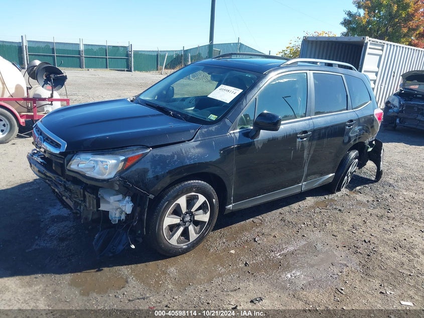 2017 SUBARU FORESTER 2.5I LIMITED VIN: JF2SJAJC8HH534365