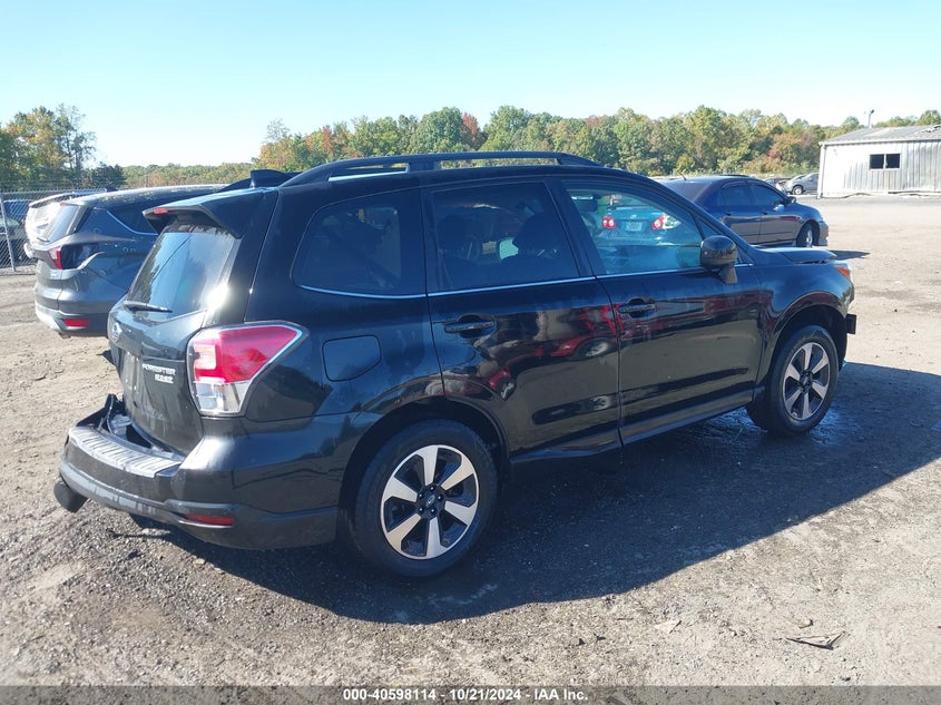 2017 SUBARU FORESTER 2.5I LIMITED VIN: JF2SJAJC8HH534365
