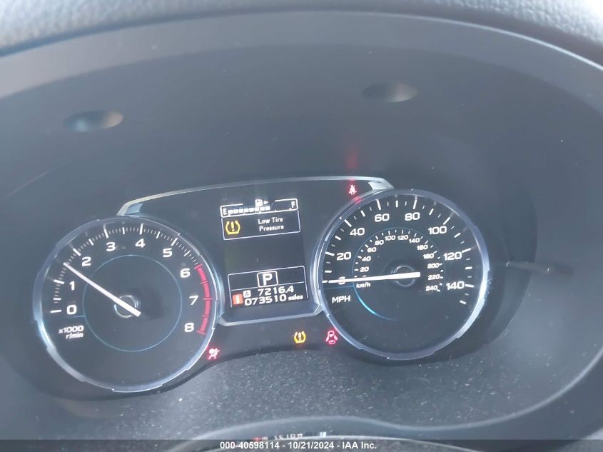 2017 SUBARU FORESTER 2.5I LIMITED VIN: JF2SJAJC8HH534365