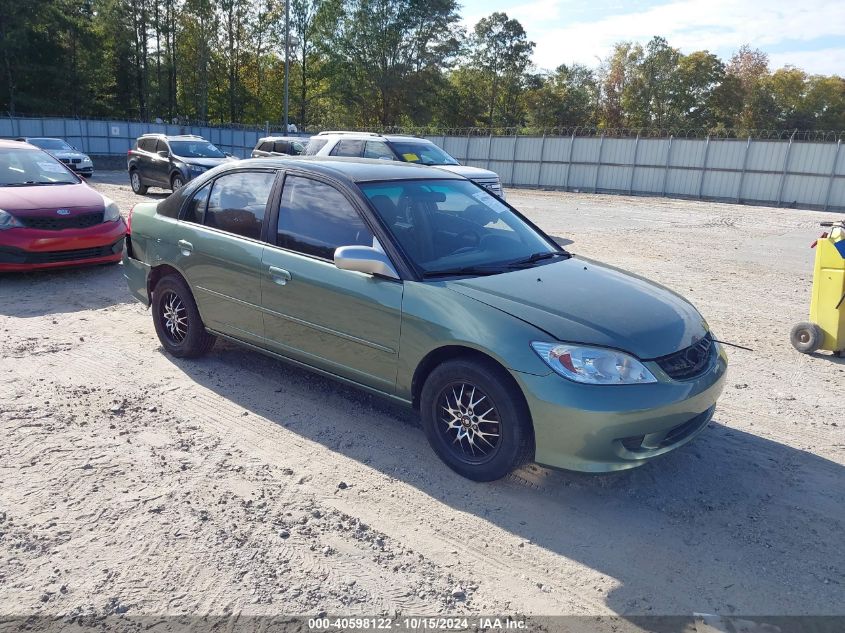 2004 Honda Civic Lx VIN: 2HGES16544H563046 Lot: 40598122