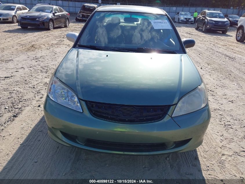 2004 Honda Civic Lx VIN: 2HGES16544H563046 Lot: 40598122