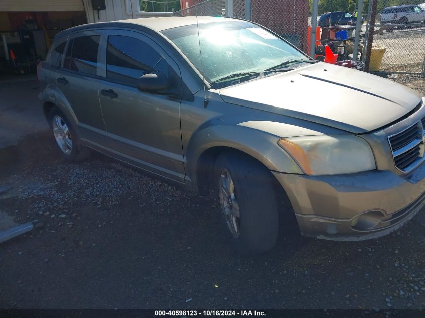 2007 Dodge Caliber Sxt VIN: 1B3HB48B37D259953 Lot: 40598123