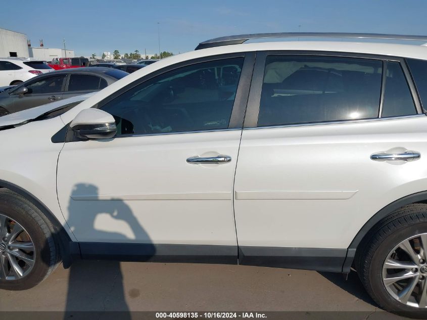 2018 Toyota Rav4 Limited VIN: 2T3YFREV9JW447496 Lot: 40598135