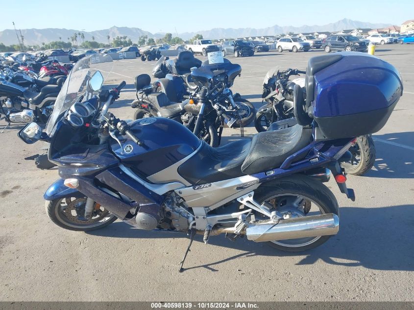 2006 Yamaha Fjr1300 An VIN: JYARP15N76A000086 Lot: 40598139