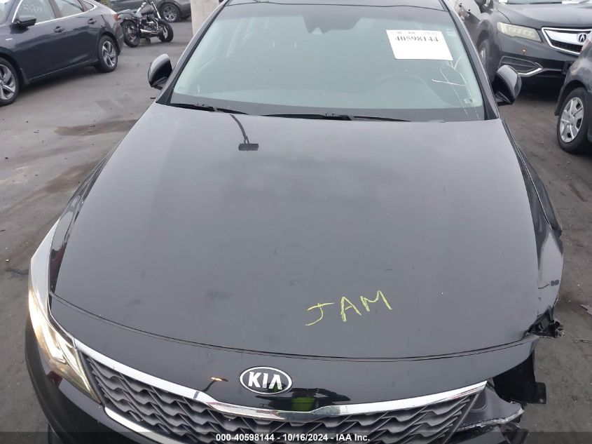 2019 Kia Optima Lx VIN: 5XXGT4L36KG372642 Lot: 40598144