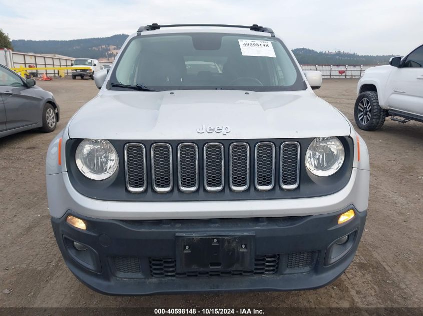 2017 Jeep Renegade Latitude 4X4 VIN: ZACCJBBB2HPG03767 Lot: 40598148