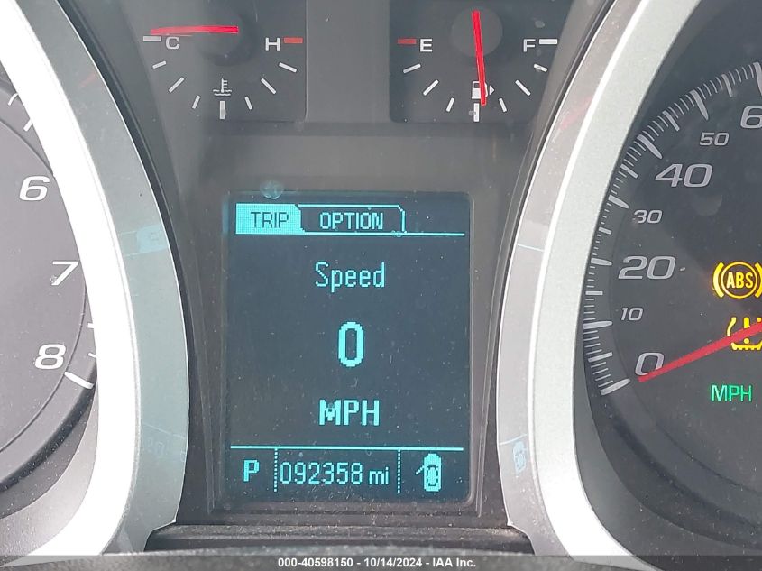 2015 Chevrolet Equinox 1Lt VIN: 1GNALBEK9FZ144241 Lot: 40598150