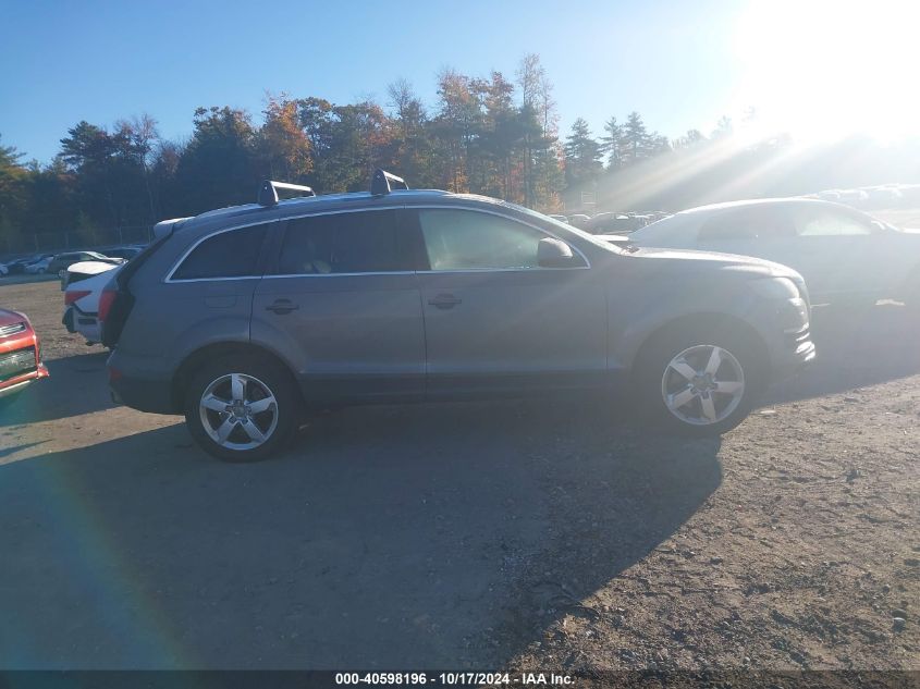 2013 Audi Q7 3.0T Premium VIN: WA1LGAFE1DD002382 Lot: 40598196