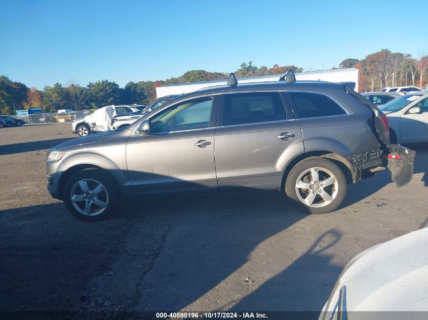 2013 Audi Q7 3.0T Premium VIN: WA1LGAFE1DD002382 Lot: 40598196