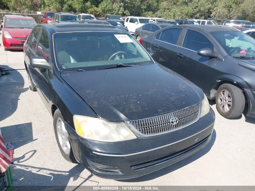 2000 Toyota Avalon Xl VIN: 4T1BF28B4YU107612 Lot: 40598209