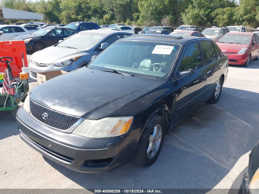 2000 Toyota Avalon Xl VIN: 4T1BF28B4YU107612 Lot: 40598209