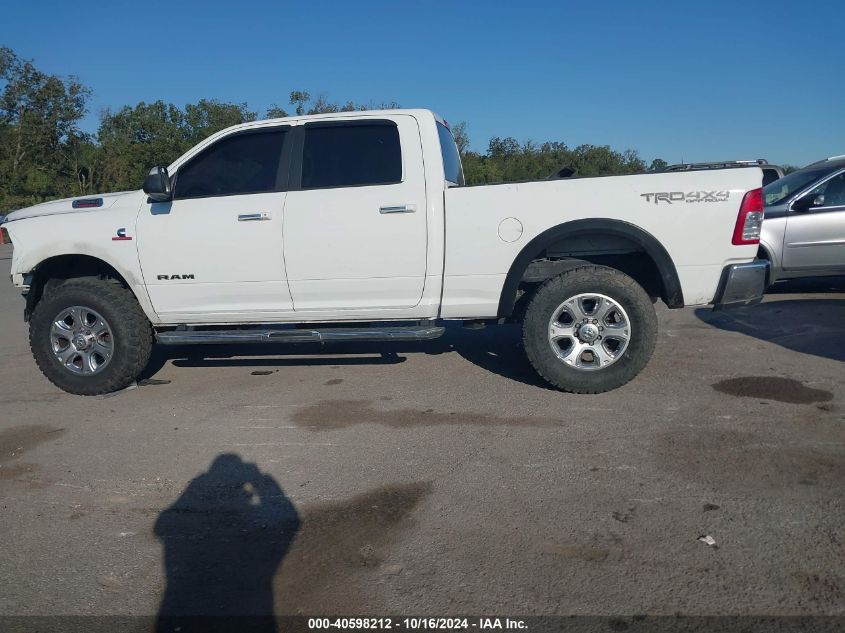 2019 Ram 2500 Big Horn 4X4 6'4 Box VIN: 3C6UR5DL9KG631991 Lot: 40598212