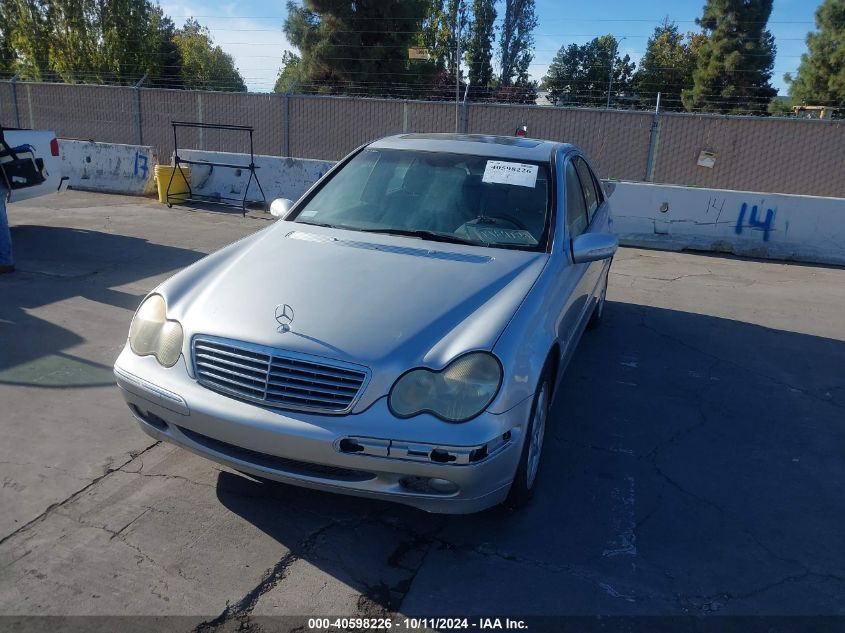 WDBRF61J93F347844 2003 Mercedes-Benz C 240