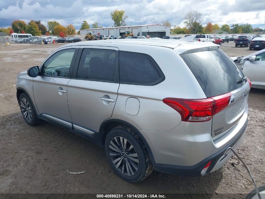 2019 Mitsubishi Outlander Es VIN: JA4AZ3A31KZ007469 Lot: 40598231