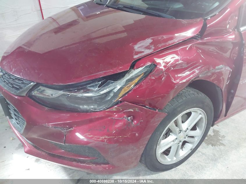 2018 Chevrolet Cruze Lt Auto VIN: 1G1BE5SM8J7151922 Lot: 40598238