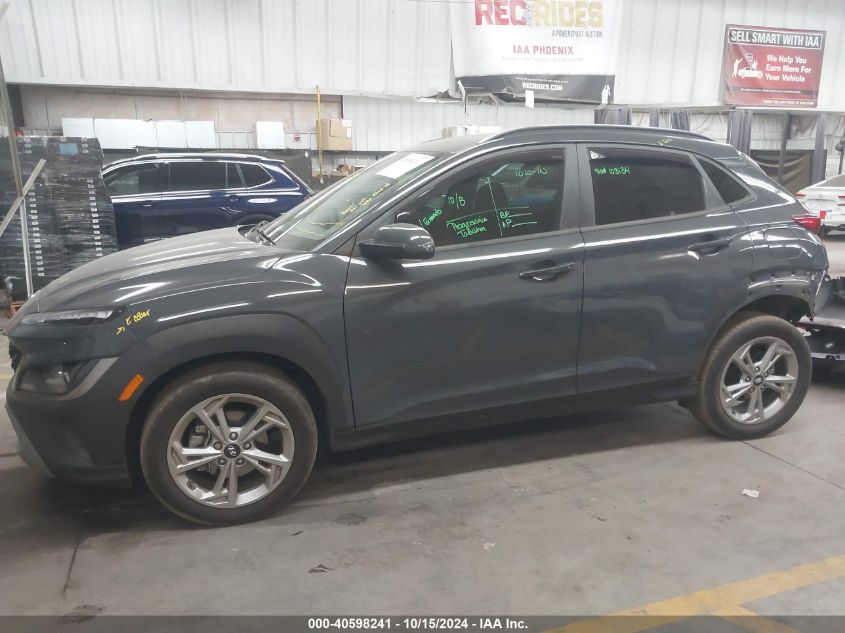 2023 Hyundai Kona Sel VIN: KM8K62AB4PU985839 Lot: 40598241