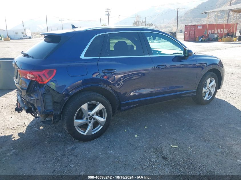 2022 AUDI Q3 PREMIUM PLUS 40 TFSI QUATTRO TIPTRONIC - WA1BUCF3XN1026438