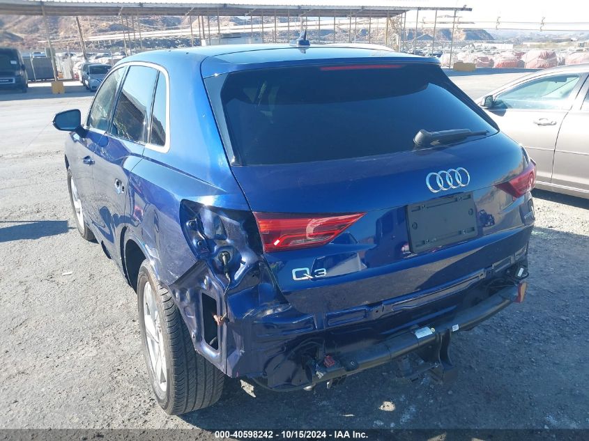 2022 Audi Q3 Premium Plus 40 Tfsi Quattro Tiptronic VIN: WA1BUCF3XN1026438 Lot: 40598242